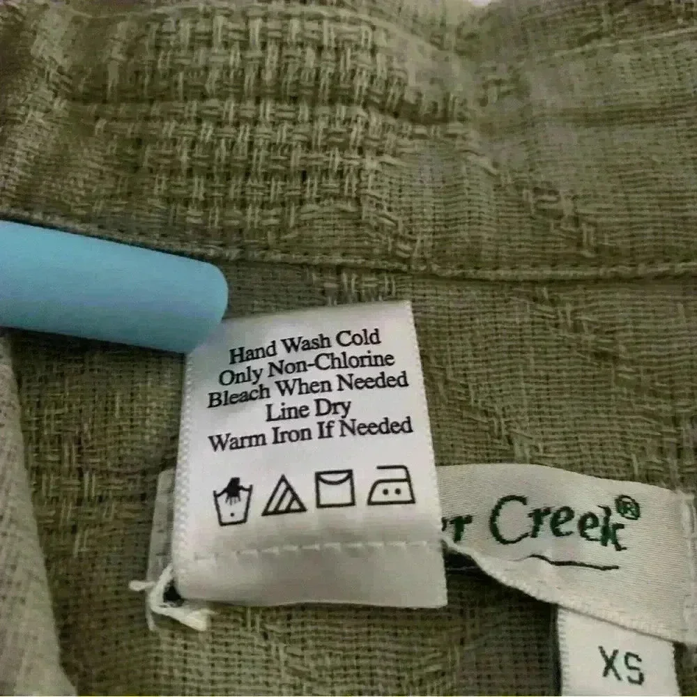 Coldwater Creek Women's Linen Blend Jacket Size XS